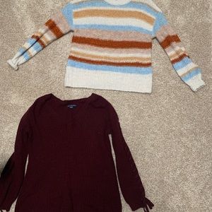2 American Eagle Sweaters